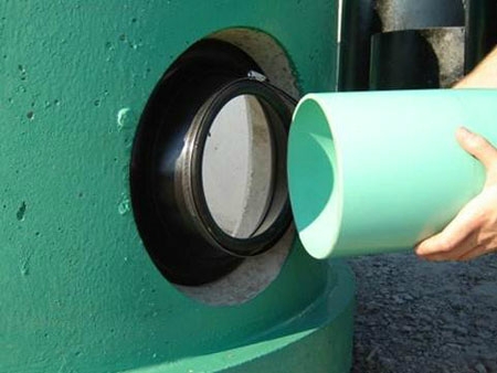 Z•LOK Pipe-to-Manhole Boot Style Connector